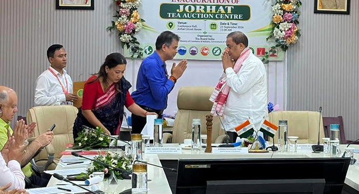 Inauguration of Jorhat Tea Auction centre held